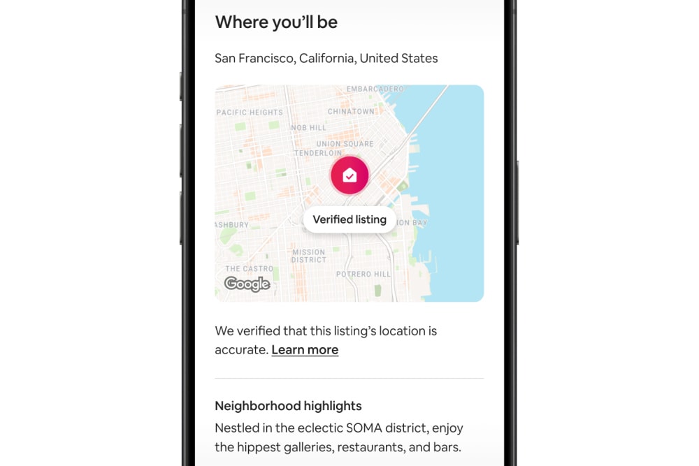 Airbnb 2024 spring update verified listings