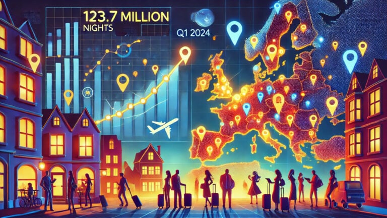 Home - Français 50 T1 2024 : Un nombre record de 123,7 millions de nuitées réservées en Europe
