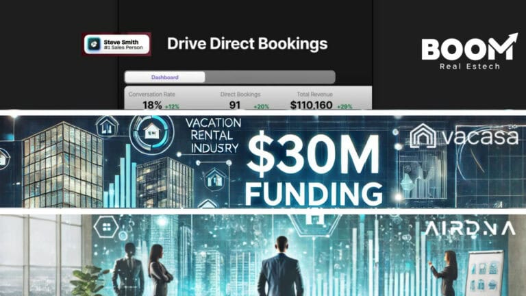 Home - Français 54 Boom lance un agent commercial IA, Vacasa lève 30 millions de dollars, AirDNA accueille un nouveau PDG