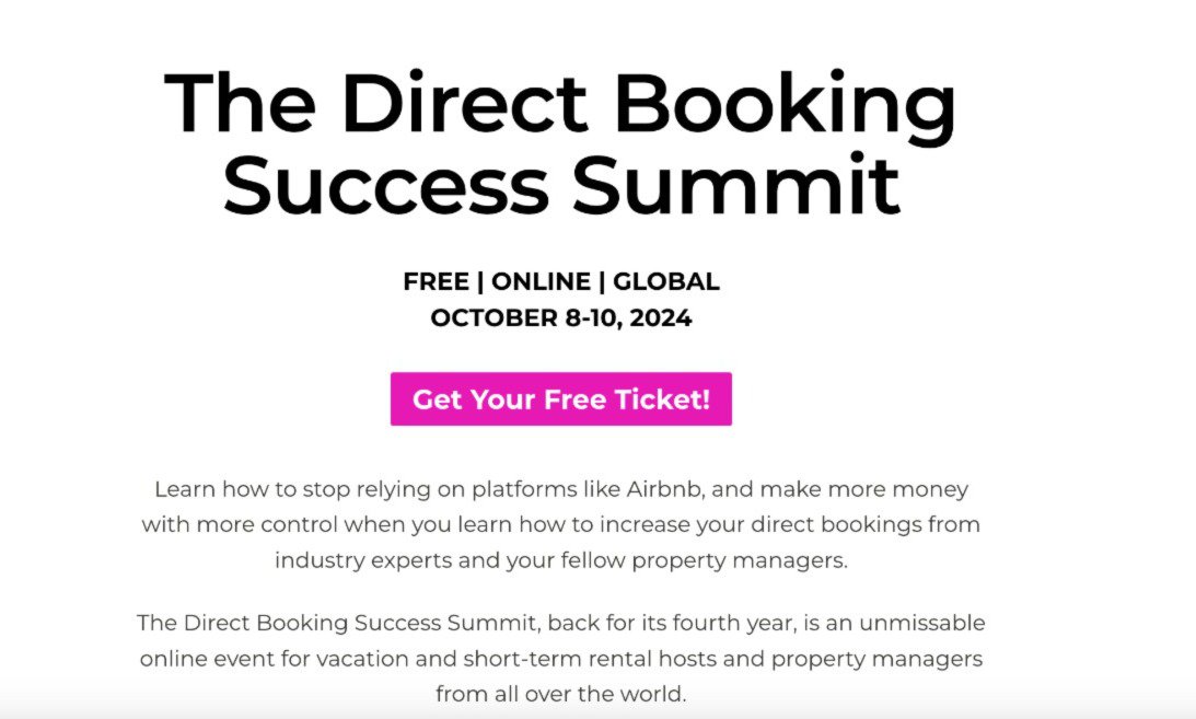 Direct Booking Success Summit
