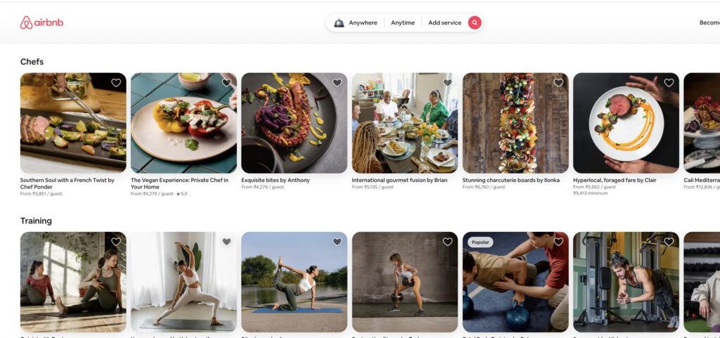 Airbnb’s 2025 Summer Release: What Was Actually Rolled Out—And What It Means for Hosts 2 Airbnb’s new “Services” lets travelers browse and book services like training and chefs. It’s organized by category, with detailed listings and pricing.