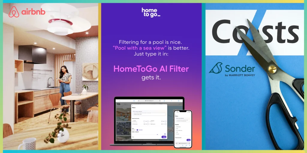Airbnb Enters Japanese Real Estate, HomeToGo Unveils AI Search Tool, Sonder Layoffs Begin