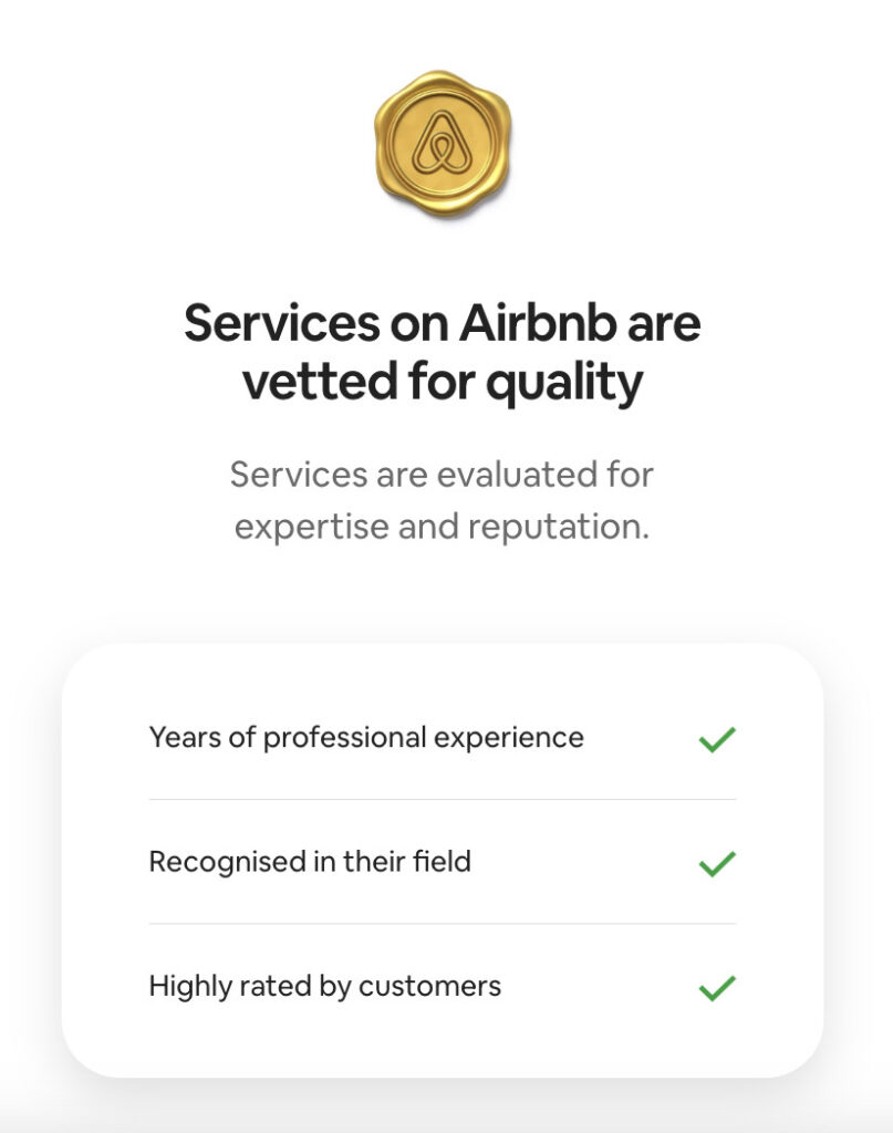 Airbnb Experiences Vetted Airbnb Experiences Vetted