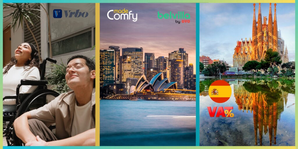 Vrbo Targets Accessible Travel, Belvilla Acquires MadeComfy, Spain Proposes 21% VAT on Rentals