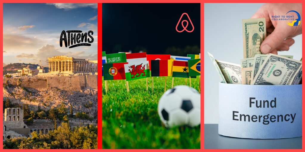 Athens Bans New Rentals Until 2026, Airbnb–FIFA Deal, New Fund to Support Advocacy