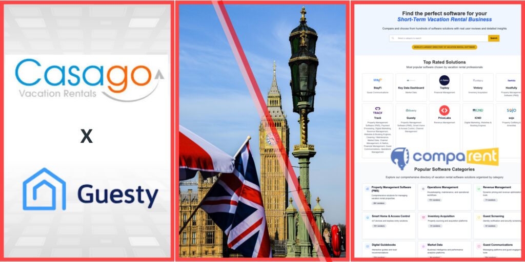 Guesty becomes Casago’s PMS, UK advocacy strengthens, Comparent debuts software marketplace.j