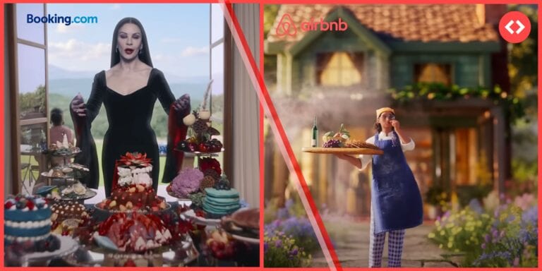 Home - Français 46 Booking.com joue la carte de la nostalgie, Airbnb adopte le lifestyle : Ce que leurs dernières publicités révèlent sur l’avenir des plateformes de voyage