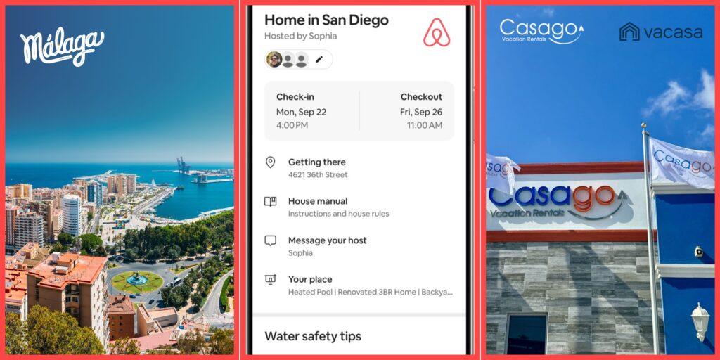 Málaga Freezes New Tourist Apartment Licenses, Airbnb Adds Water Safety Features, Casago Expands with Former Vacasa Home