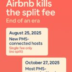 airbnb split fee - single fee