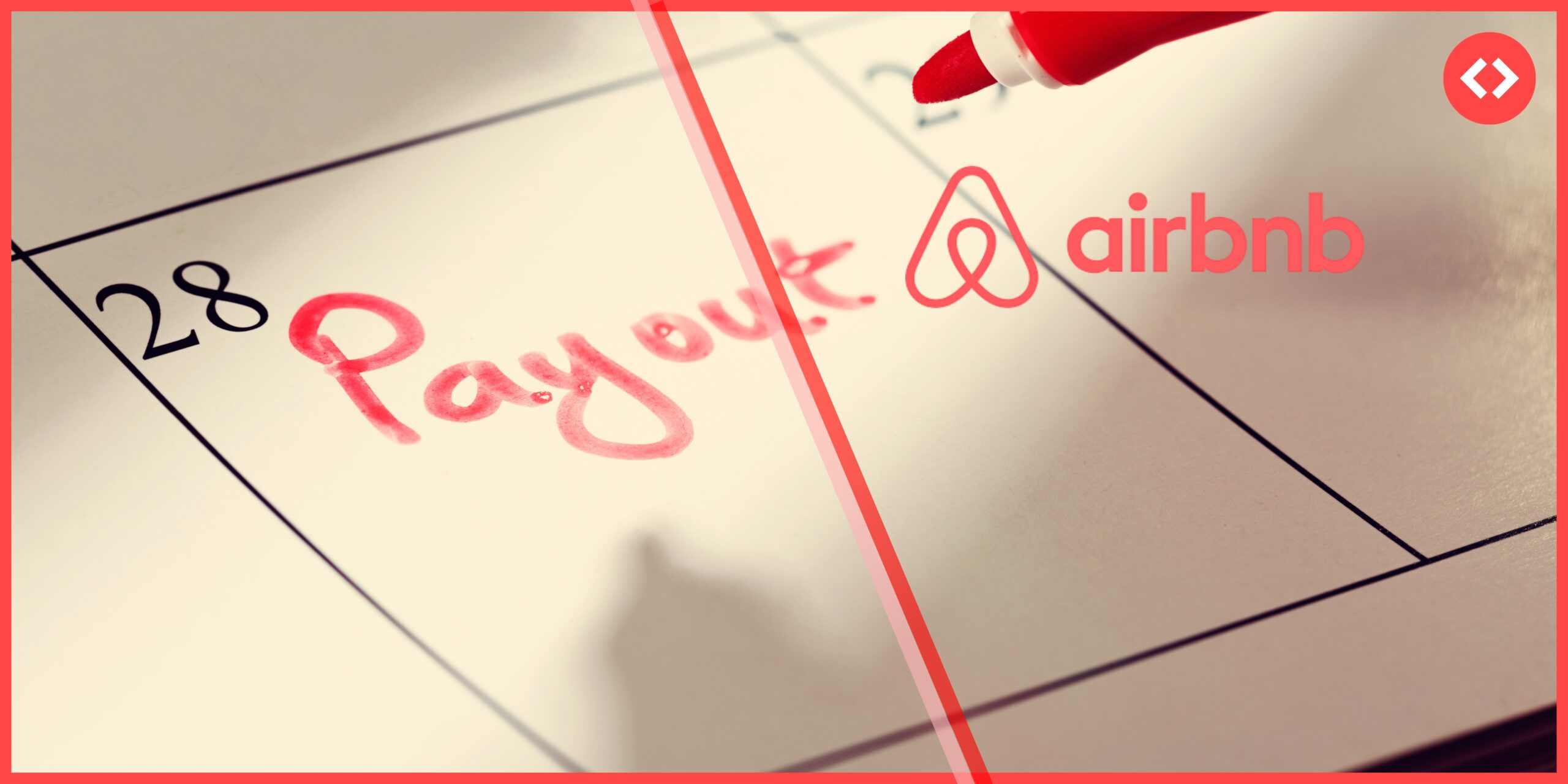 Calendar marked with Airbnb payout date, symbolizing Airbnb Host Fee Change and impact on host earnings