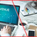 Property manager reviewing revenue data and pricing trends on a laptop