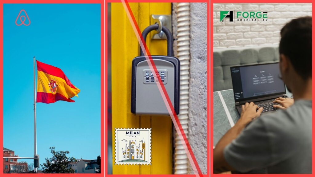 Spain Penalizes Airbnb Over Non-Compliance, Milan To Ban Key Boxes from 2026, Forge Tests AI Assistant.