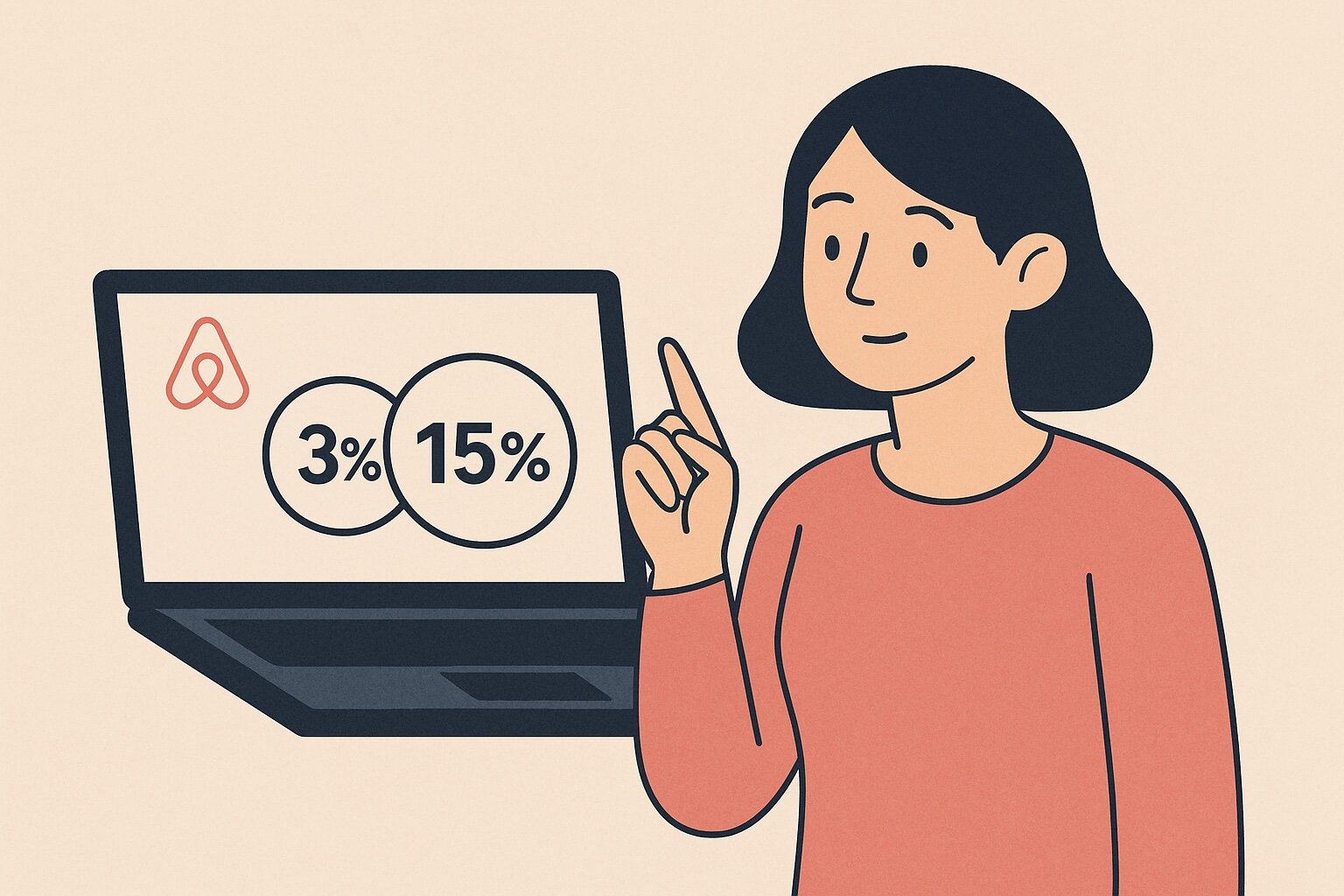 what is my Aribnb host fee