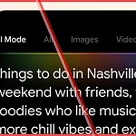 A close-up of a smartphone displaying a long, detailed travel prompt in Google AI Mode, demonstrating how users interact with AI vacation rental search to find highly specific, intent-driven experiences.