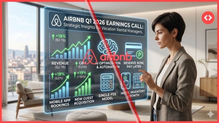 Conférence sur les résultats du T1 2026 d’Airbnb : 10 éléments à surveiller pour les gestionnaires de locations saisonnières