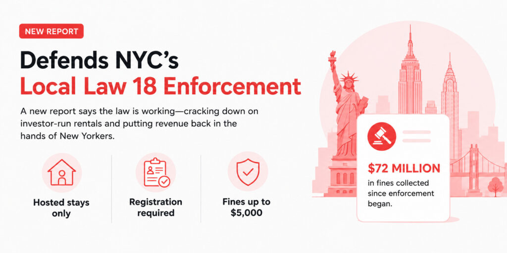 Edinburgh Launches UK's First Visitor Levy, NYC Defends Local Law 18, Norwich Enacts Instant Bylaws 2 Short term rental policies in New York City