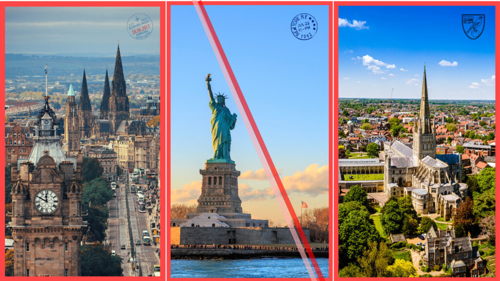 Short term rental policies Edingburgh, NYC, and Norwich