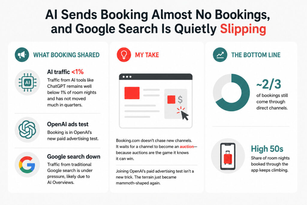 Domestic Demand Did the Heavy Lifting in Booking's Q2 2026. And Booking Expects More of the Same 2 Bookings through AI for Booking.com as per Booking.com Q2 2026 earnings