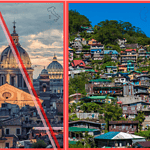 Composite image of Pittsburgh, Rome, and Baguio City illustrating global short-term rental policies updates