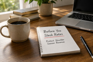 Home 35 Shoulder season strategy