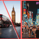 Composite image of Montgomery County, England, and Shinjuku illustrating global short-term rental rules updates